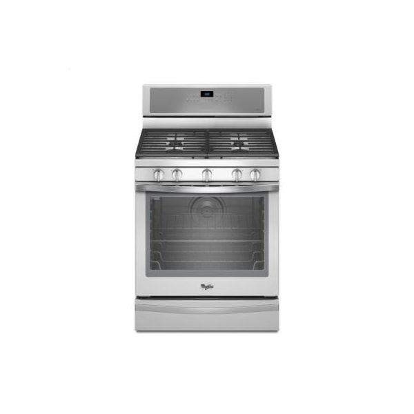 White Ice Whirlpool R 5 8 Cu Ft Freestanding Gas Range With White Ice Whirlpool R 5 8 Cu Ft Freestanding Gas Range With Aqualift Self Cleaning Technology
