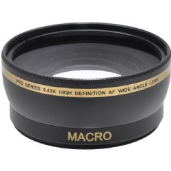 67mm 0.43X Glass Wide Angle Lens with Macro