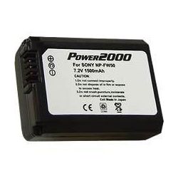 NPF-W50 Extended Life Battery for Sony NEX-3/ NEX-5/NEX 7 D-SLR Cameras