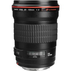 Canon EF 135mm f/2L USM Telephoto Lens