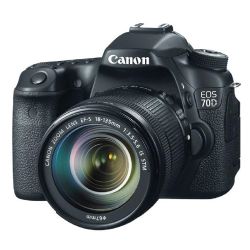 Canon EOS 70D DSLR Camera with 18-135mm f/3.5-5.6 STM Lens