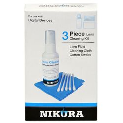 Deluxe 3 Piece Lens and Camera Cleaning Kit