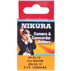 EN-EL12 Extended Life Battery for Coolpix W300