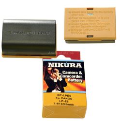 LP-E6 Extened Life Battery for EOS-7D/5D Mark II Cameras