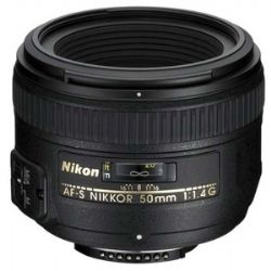 Nikon AF-S Nikkor 50mm f/1.4G Autofocus Lens