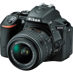 Nikon D5500 DSLR Camera with 18-55mm Lens (Black)