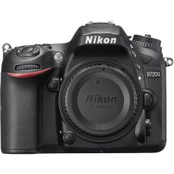 Nikon D7200 DSLR Camera (Body Only) - Black