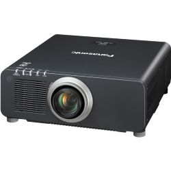 1-Chip 10,000 Lumens DLP Projector with Lens - Black