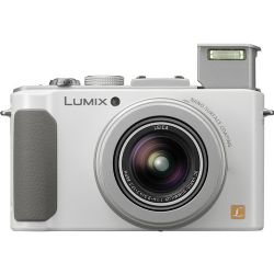 LUMIX LX7 10.1 Megapixel Digital Camera - White