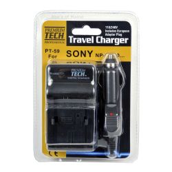 PT-59 AC/DC Charger for Sony NP-FW50