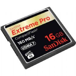 16GB ExtremePRO CompactFlash Card - up to 160MB/sec Transfer Speed, RTL AM (VPG-65)