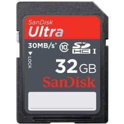 32GB Ultra Secure Digital High Capacity (SDHC) Memory Card Card - UHS Class 1 - 30 MBps Read