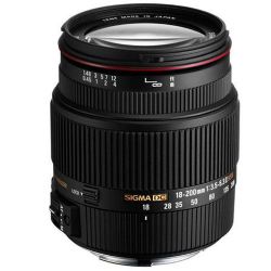 18-200mm f/3.5-6.3 II DC OS HSM Lens for Canon