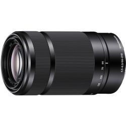 Sony E 55-210mm f/4.5-6.3 OSS E-Mount Lens Black