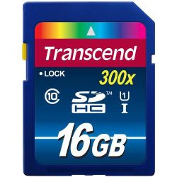 16GB SDHC Memory Card Premium Class 10 UHS-I