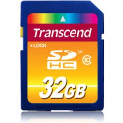 32GB Secure Digital High Capacity (SDHC) Memory Card- Class 10