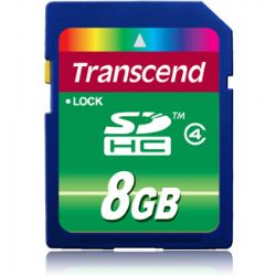 8GB Secure Digital High Capacity Class 4 Memory Card