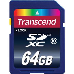 64GB Class 10 SDXC Memory Card