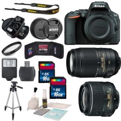 Nikon D5500 Digital SLR Camera Bundle