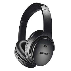Bose QuietComfort 35 (Series II) Wireless Headphones, Noise Cancelling, Alexa voice control - Black I Worldwide Version