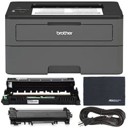 Brother HL-L2370DW Wireless Monochrome (Black and White) Laser Printer + ZoomSpeed Bundle