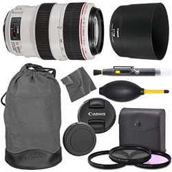 Canon EF 70-300mm f/4-5.6L I.S. USM Lens (L) Series + AOM Pro Starter Bundle Combo Kit - International Version (1 Year AOM Warranty)
