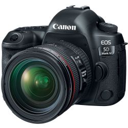 Canon EOS 5D Mark IV DSLR Camera with 24-70mm f/4L Lens