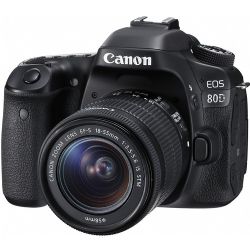 Canon EOS 80D 24.2 MP SLR - EF-S 18-55mm IS STM Lens