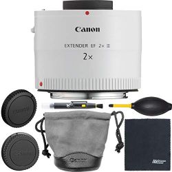 Canon Extender EF 2X III (4410B002) + AOM Bundle Package Kit - International Version (1 Year AOM Wty)