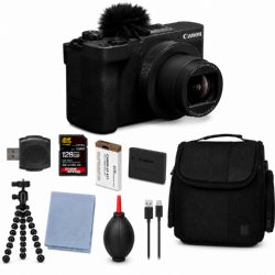 Canon PowerShot V1 Digital Camera + AOM 128GB Bundle Package Kit