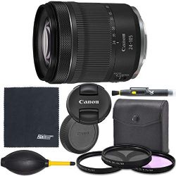 Canon RF 24-105mm f/4-7.1 is STM Lens (4111C002) - International Version + AOM Pro Kit