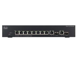 Cisco SF 302-08 (SRW208G-K9-NA) 8-Port 10/100 Managed Switch with Gigabit Uplinks
