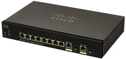 CISCO SYSTEMS Sg250-10P 10-Port Gigabit PoE Switch (SG25010PK9NA)