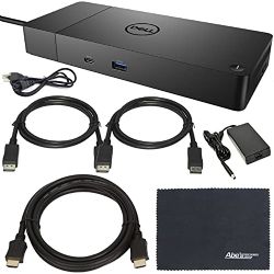 Dell Performance Dock WD19S WD19S 130W Docking Station with 130W Power Adapter + ZoomSpeed HDMI Cable + 2 x ZoomSpeed DisplayPort Cables + AOM Starter Bundle