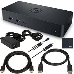 Dell Universal Dock D6000S + ZoomSpeed HDMI Cable (with ethernet) + ZoomSpeed DisplayPort Cable + AOM Starter Bundle