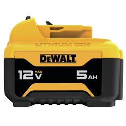 DEWALT 12V MAX 5Ah Battery, Lithium-Ion, 2-Pack (DCB126-2)