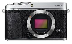 Fujifilm X-E3 Mirrorless Digital Camera (Body Only) - Silver