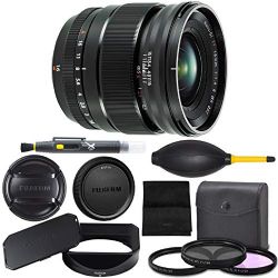 Fujifilm XF 16mm f1.4 WR: (16463670) Fujifilm XF 16mm f/1.4 R WR Lens + AOM Starter Bundle Combo Kit - International Version (1 Year AOM Warranty)