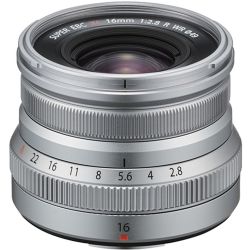 FUJIFILM XF 16mm f/2.8 R WR Lens (Silver)