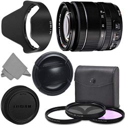 FUJIFILM XF 18-55mm f/2.8-4 R LM OIS + AOM Pro Kit Combo Bundle