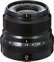 Fujinon XF23mm F2 R WR - Black