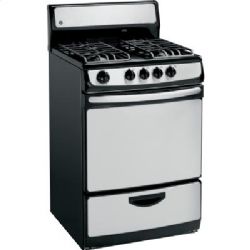 GE(R) 24inc Standard Clean Free-Standing Gas Range