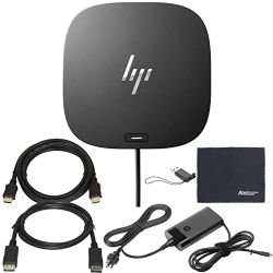 HP USB-C/A Universal Dock G2 (5TW13UT#ABA) + ZoomSpeed HDMI Cable + ZoomSpeed DisplayPort Cable + ZoomSpeed Starter Kit