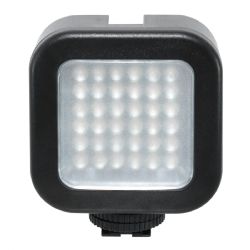 LED Video Light with Shoe Mount & 36 individual LED Bulbs (AAA Batteries)