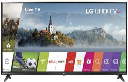LG Electronics 43UJ6300 43-Inch 4K Ultra HD Smart LED TV (2017 Model)