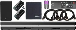 LG SN10YG 570W Virtual 5.1.2-Channel Soundbar System + AOM Starter Bundle
