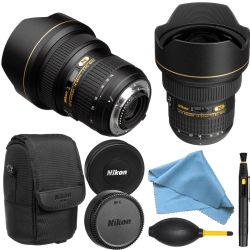 Nikon AF-S Nikkor 14-24mm f/2.8G ED 2163 W/ CL-M3 Case & Pro Kit