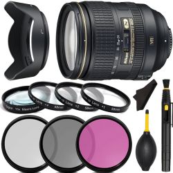 Nikon AF-S NIKKOR 24-120mm f/4G ED VR Lens + EXTRA