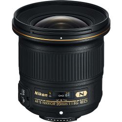 Nikon Nikkor AF-S Wide-Angle Lens for Nikon F - 20mm - F/1.8