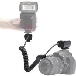 Off-Camera TTL Flash Cord for Nikon Cameras (3')